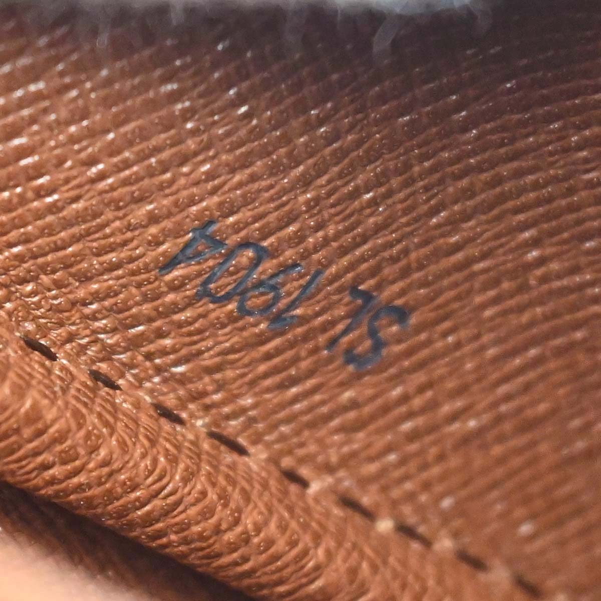 Louis Vuitton 1994 Monogram Cartouchiere MM Shoulder Bag M51253
