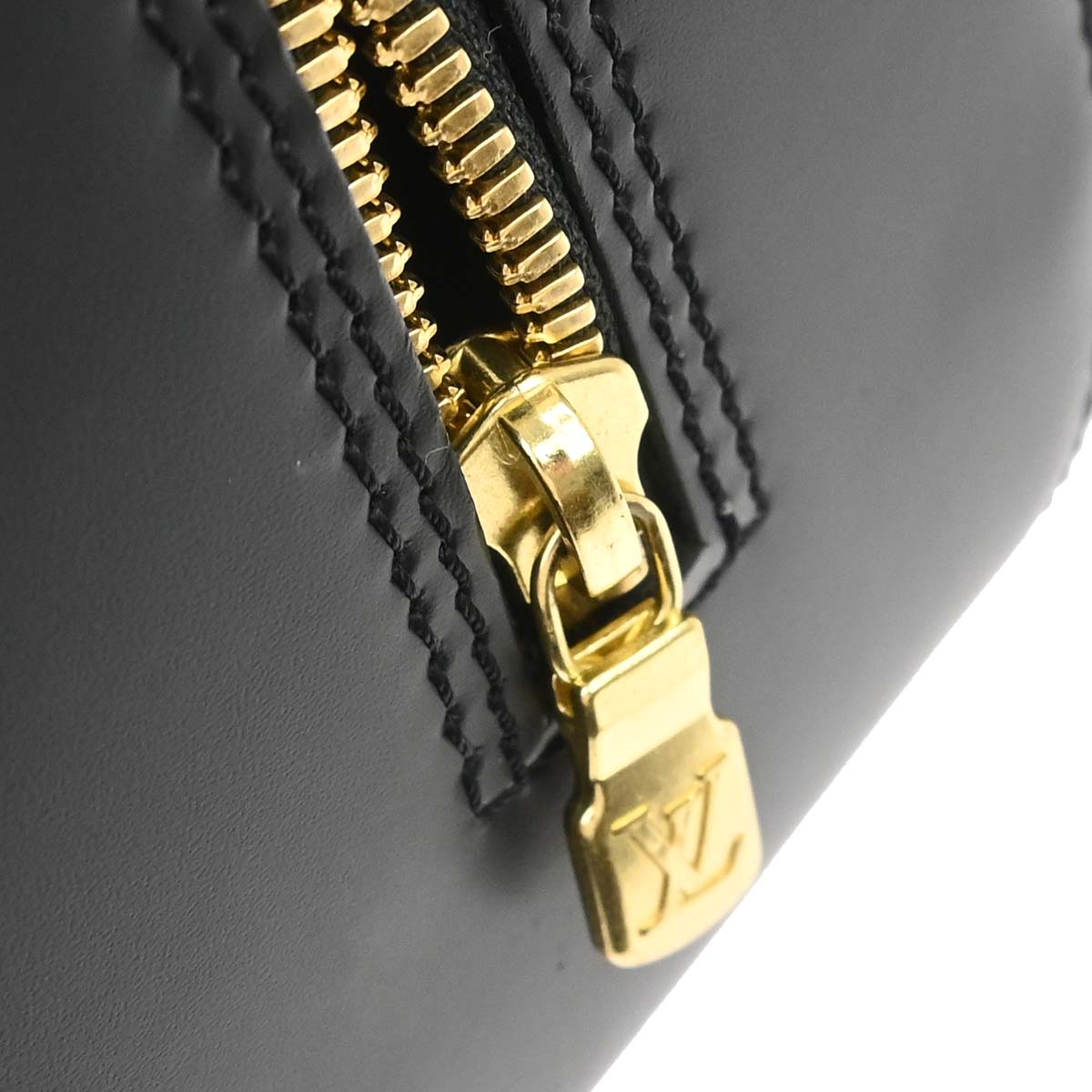 Louis Vuitton 2004 Black Epi Jasmin Handbag M52082