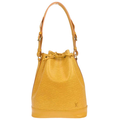 Louis Vuitton 1998 Epi Leather Yellow Noe Shoulder Bag M44009