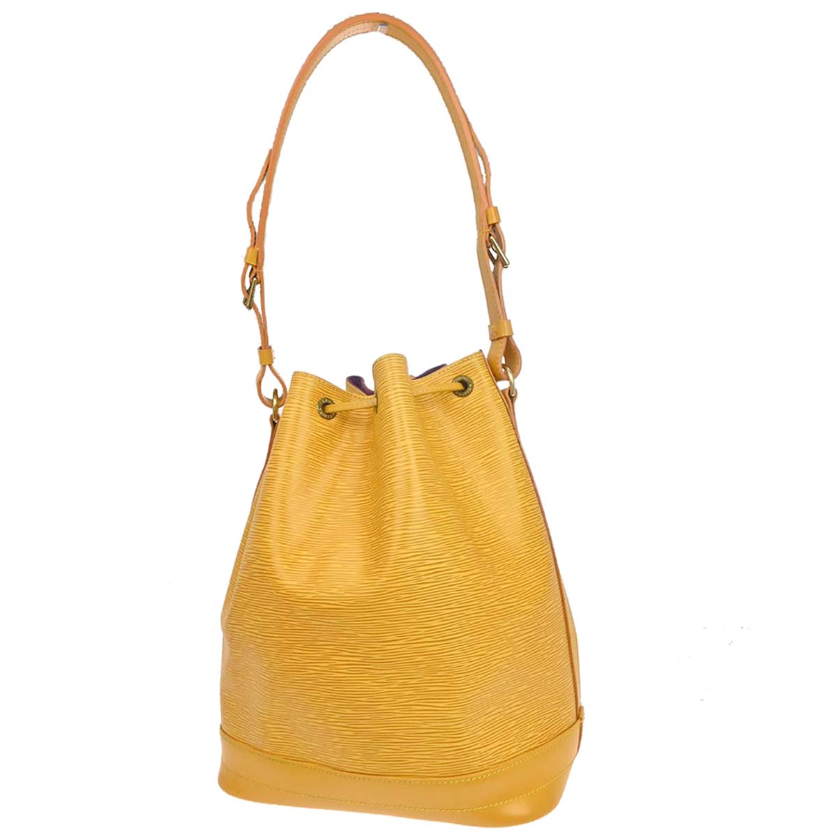 Louis Vuitton 1998 Epi Leather Yellow Noe Shoulder Bag M44009