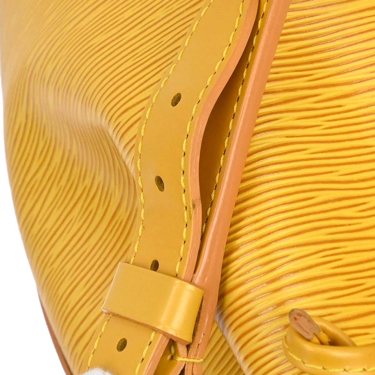 Louis Vuitton 1998 Epi Leather Yellow Noe Shoulder Bag M44009