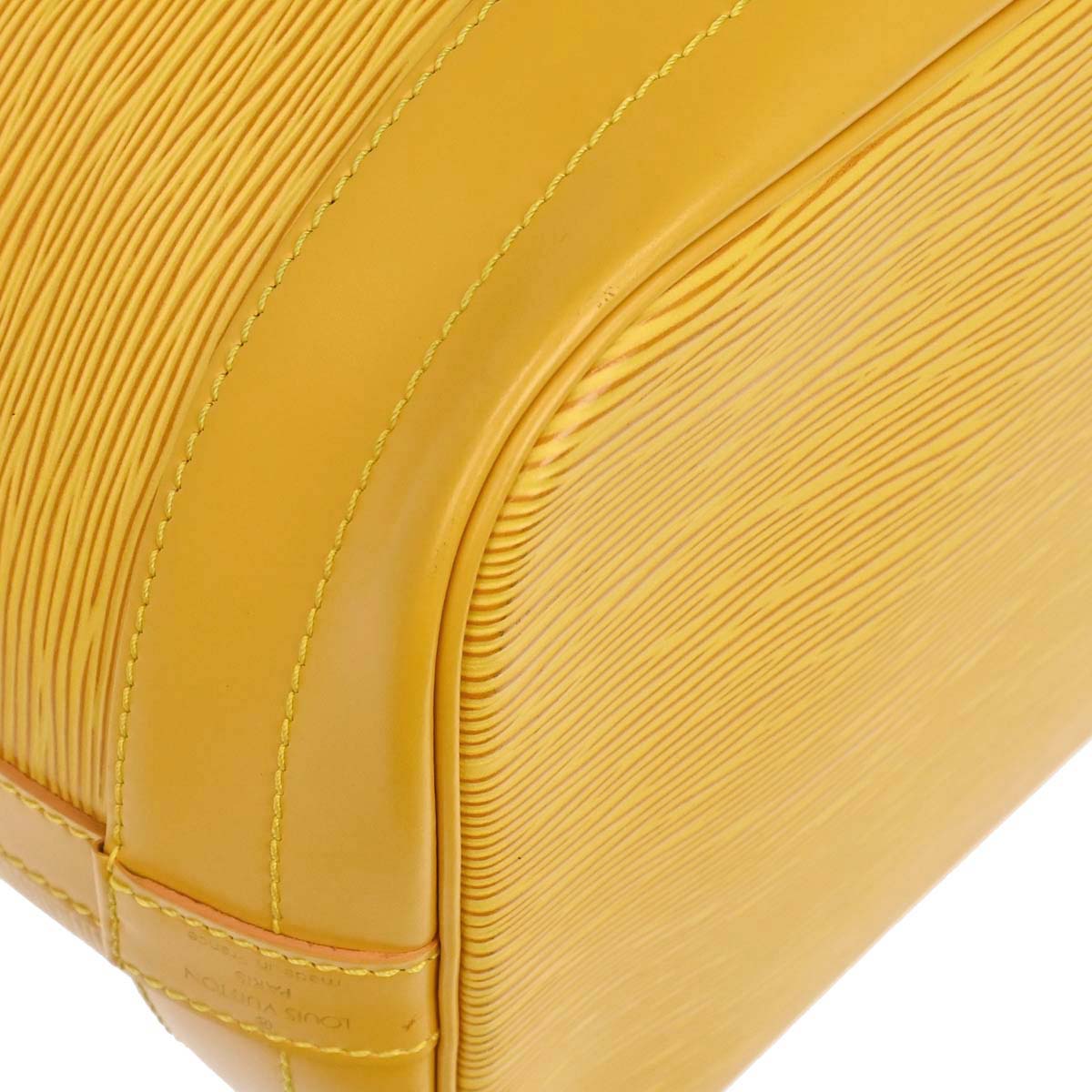 Louis Vuitton 1998 Epi Leather Yellow Noe Shoulder Bag M44009