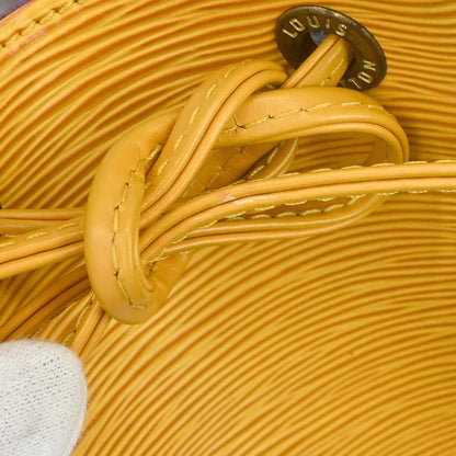 Louis Vuitton 1998 Epi Leather Yellow Noe Shoulder Bag M44009