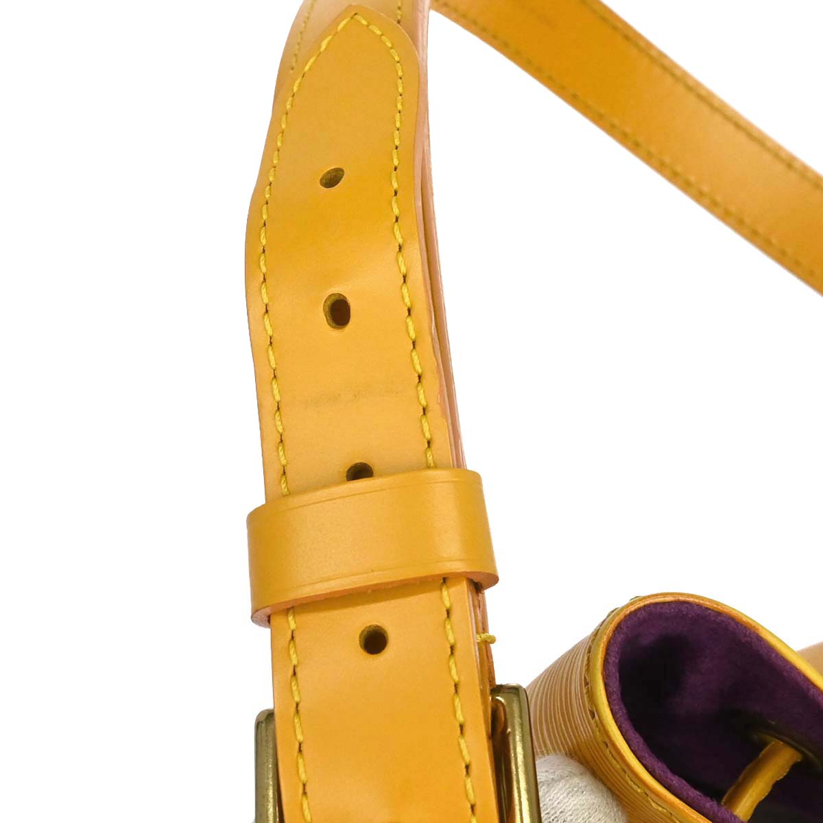 Louis Vuitton 1998 Epi Leather Yellow Noe Shoulder Bag M44009
