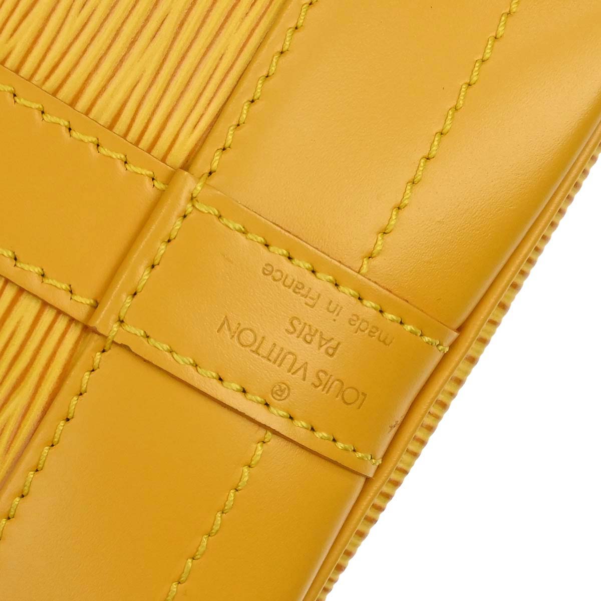 Louis Vuitton 1998 Epi Leather Yellow Noe Shoulder Bag M44009