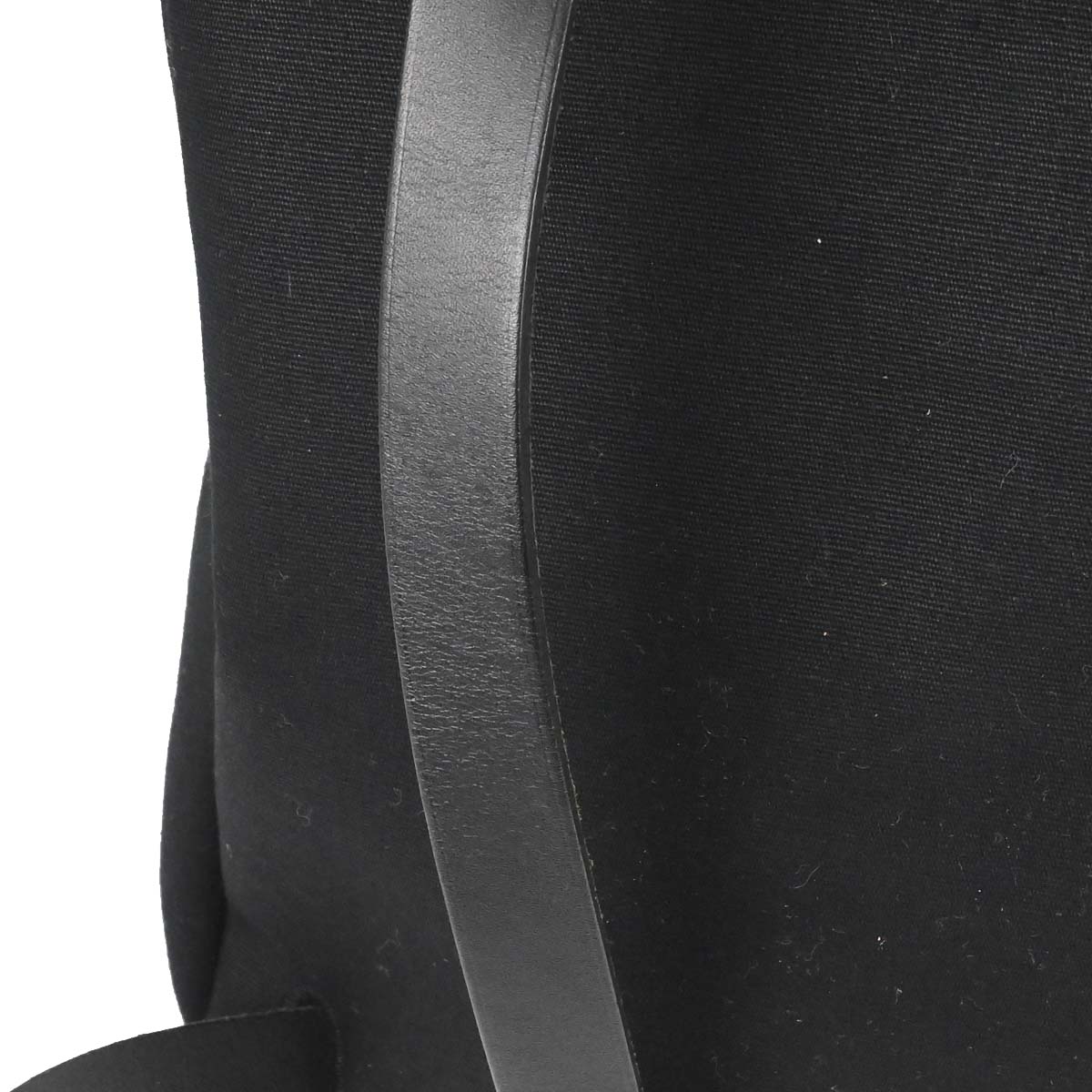 Hermes Black Toile Officier Herbag a Dos 2 in 1 Backpack
