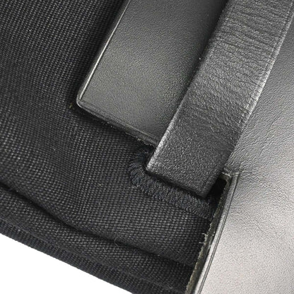 Hermes Black Toile Officier Herbag a Dos 2 in 1 Backpack