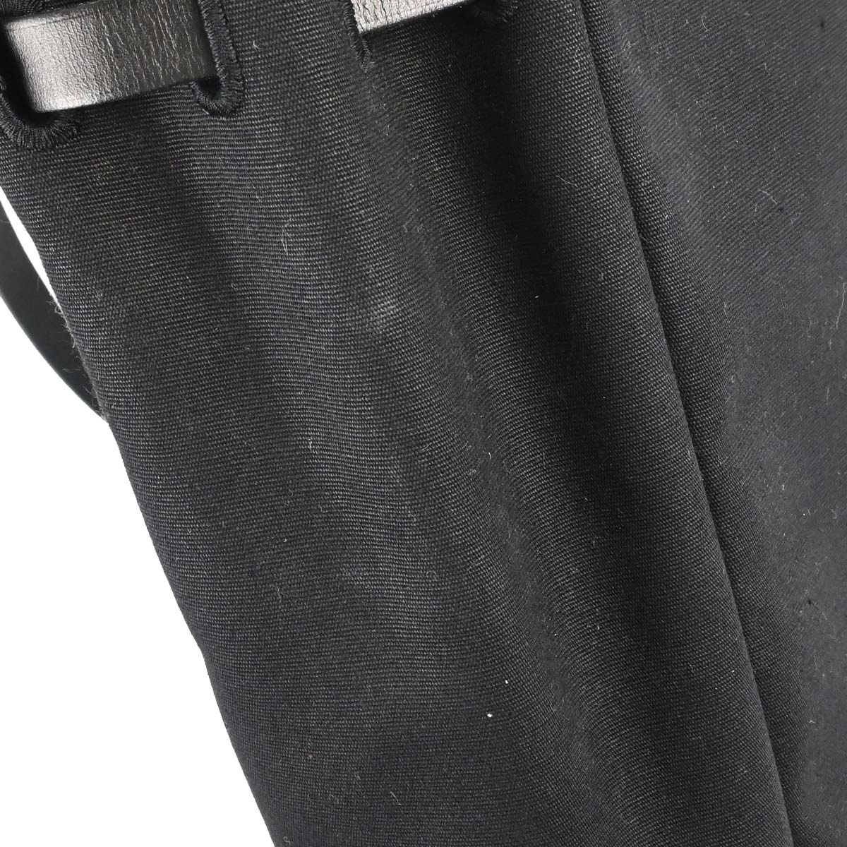 Hermes Black Toile Officier Herbag a Dos 2 in 1 Backpack