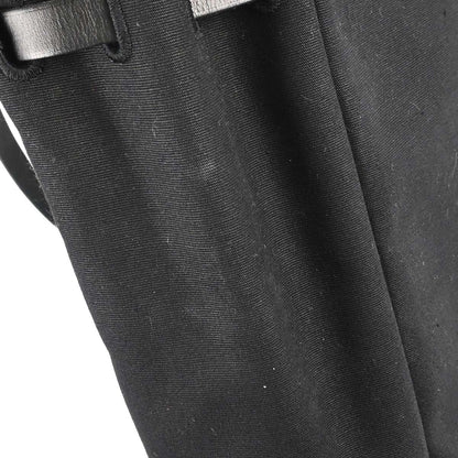 Hermes Black Toile Officier Herbag a Dos 2 in 1 Backpack