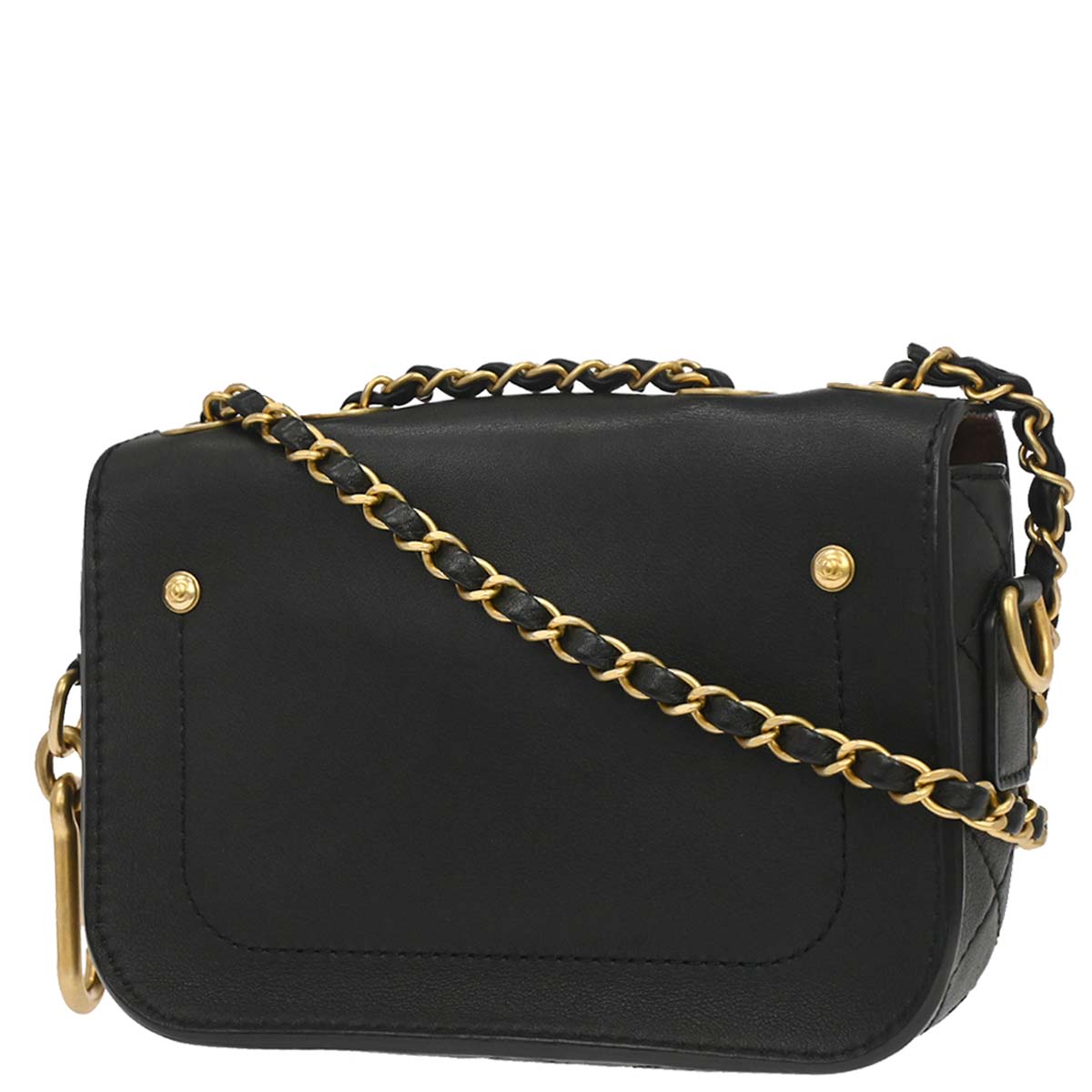 Chanel 2019 Black Calfskin Multi Pouching Flap Shoulder Bag