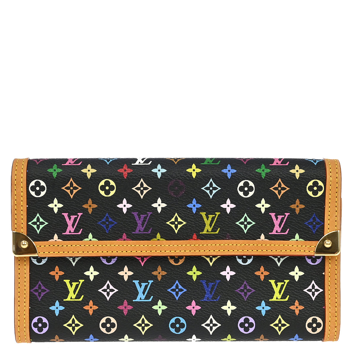 Louis Vuitton Multicolor Porte Tresor International Wallet M92658