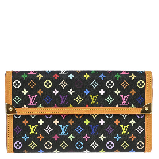 Louis Vuitton Multicolor Porte Tresor International Wallet M92658