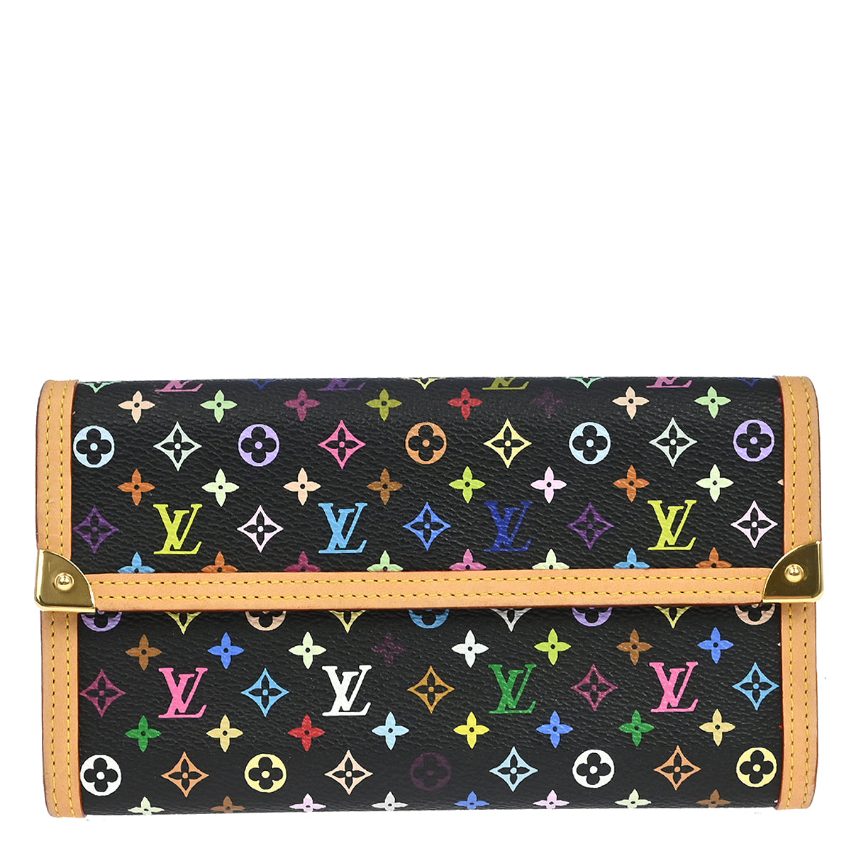 Louis Vuitton Multicolor Porte Tresor International Wallet M92658