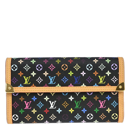 Louis Vuitton Multicolor Porte Tresor International Wallet M92658