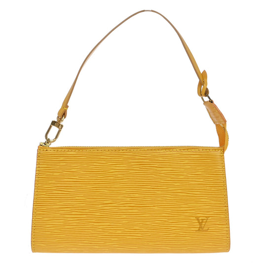 Louis Vuitton Yellow Epi Pochette Accessoires 21 Handbag M52959