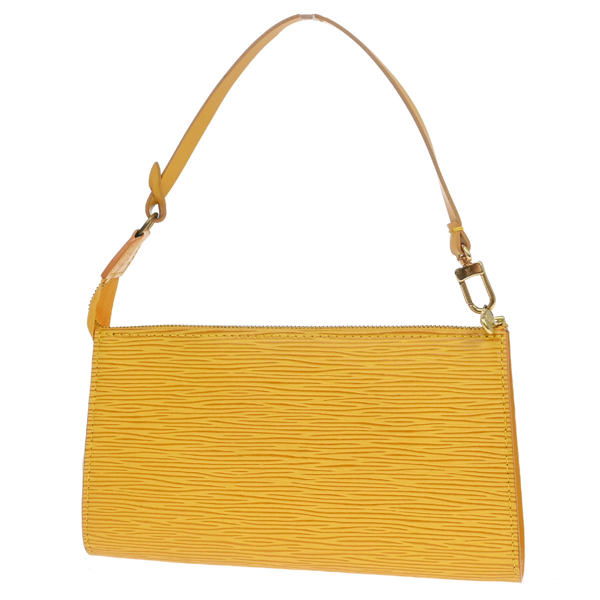 Louis Vuitton Yellow Epi Pochette Accessoires 21 Handbag M52959