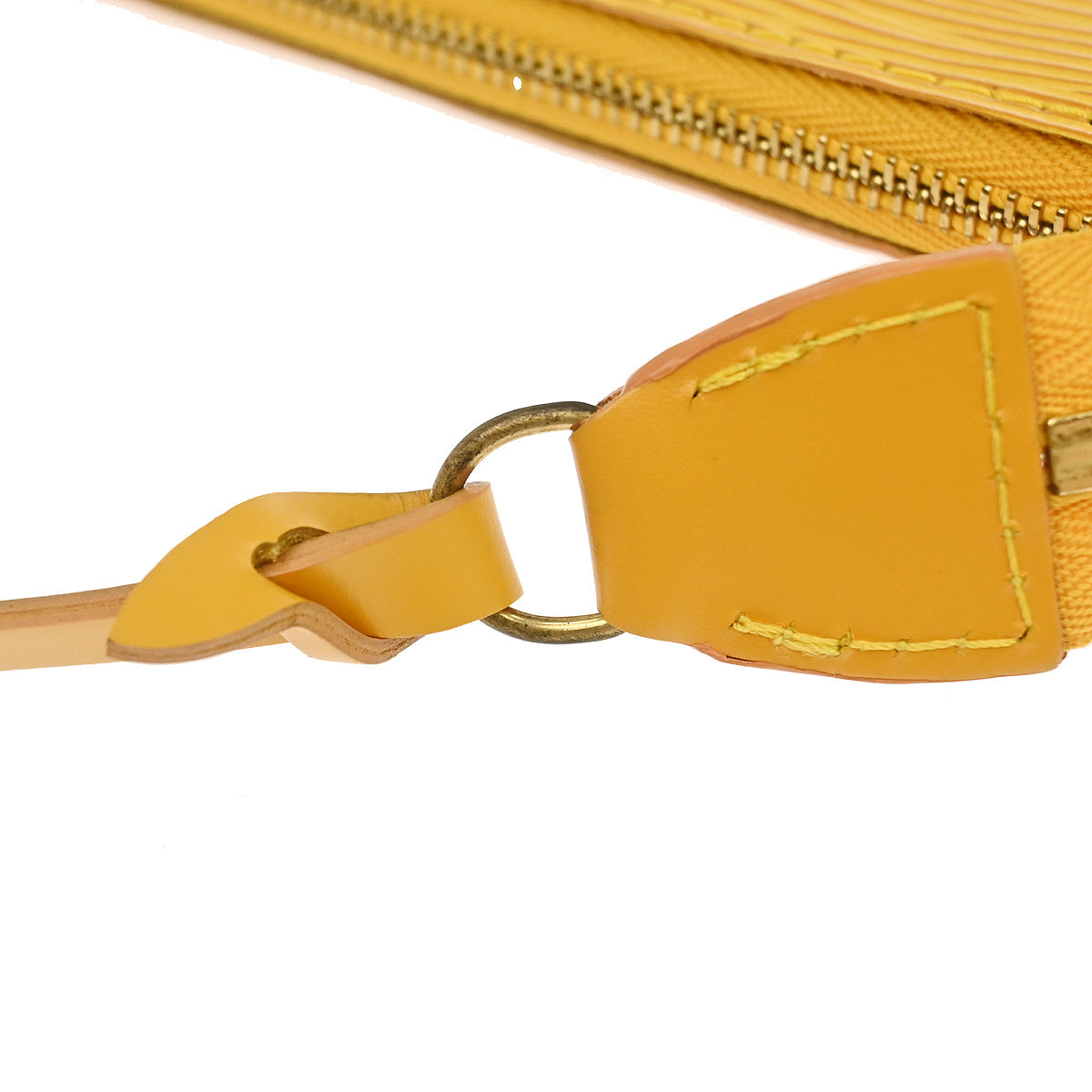 Louis Vuitton Yellow Epi Pochette Accessoires 21 Handbag M52959