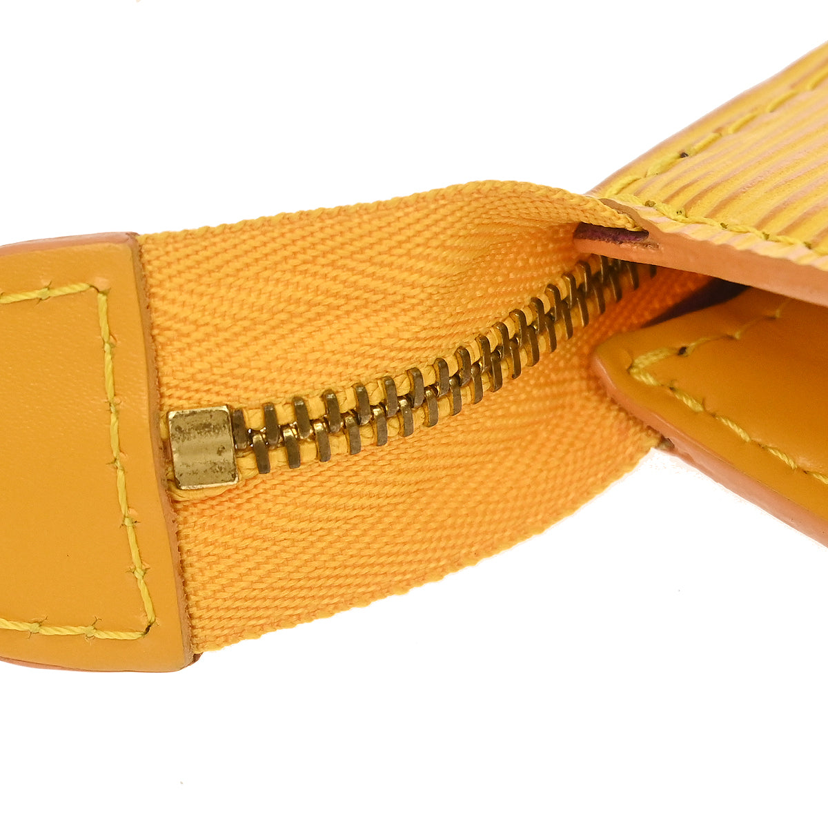 Louis Vuitton Yellow Epi Pochette Accessoires 21 Handbag M52959