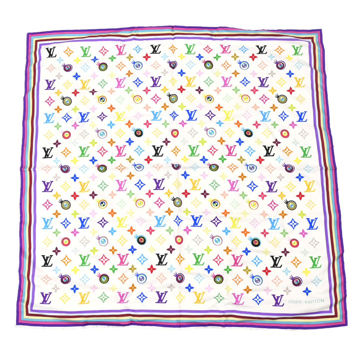 Louis Vuitton Scarf Eye Love Monogram M71917 Small Good