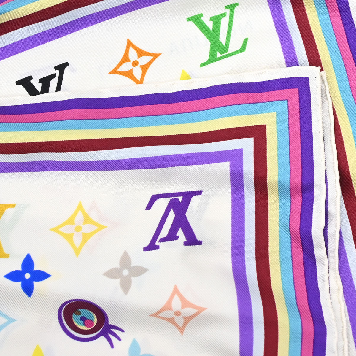Louis Vuitton Scarf Eye Love Monogram M71917 Small Good