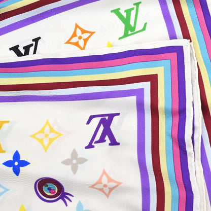 Louis Vuitton Scarf Eye Love Monogram M71917 Small Good