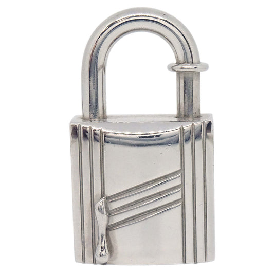 Hermes Annee Arbre 1998 Cadena Padlock Silver Small Good