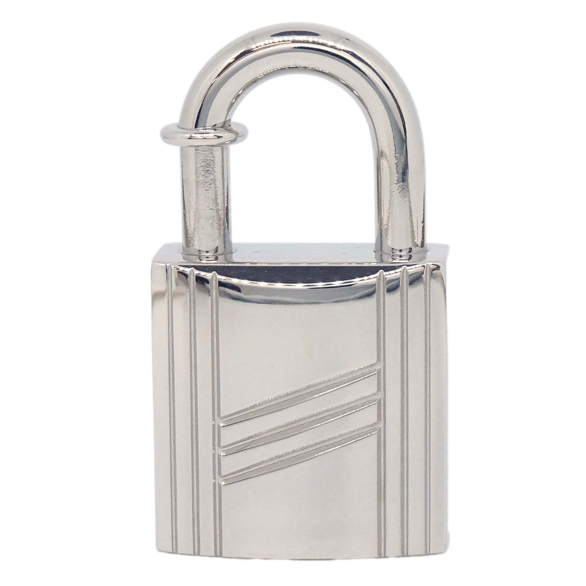 Hermes Annee Arbre 1998 Cadena Padlock Silver Small Good