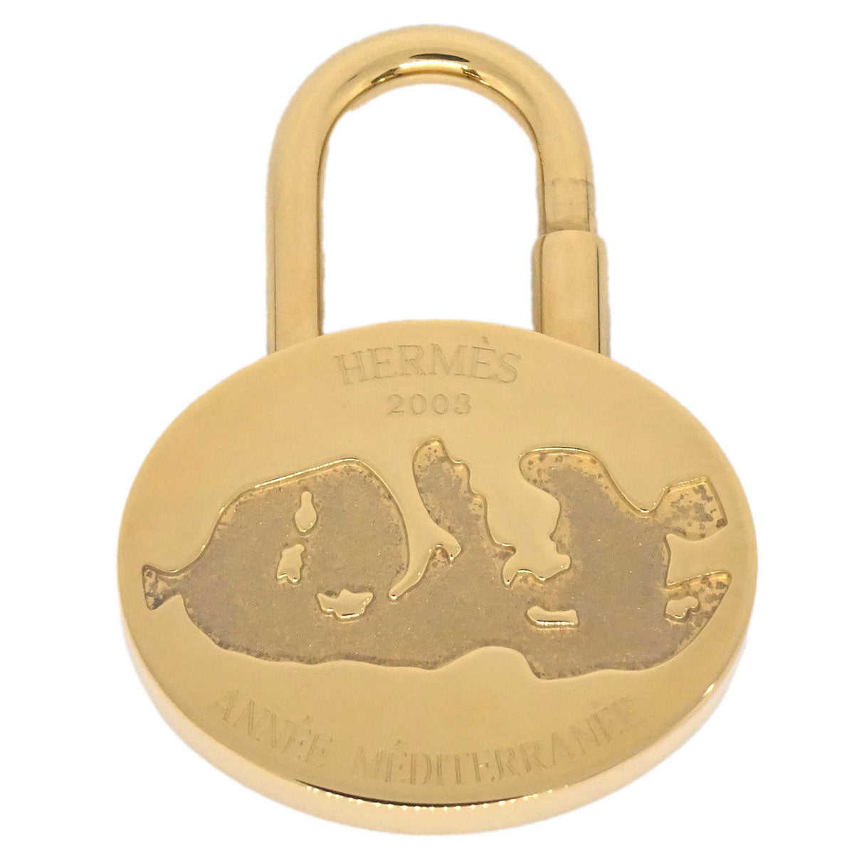 Hermes 2003 Mediterranean Cadena Padlock Gold