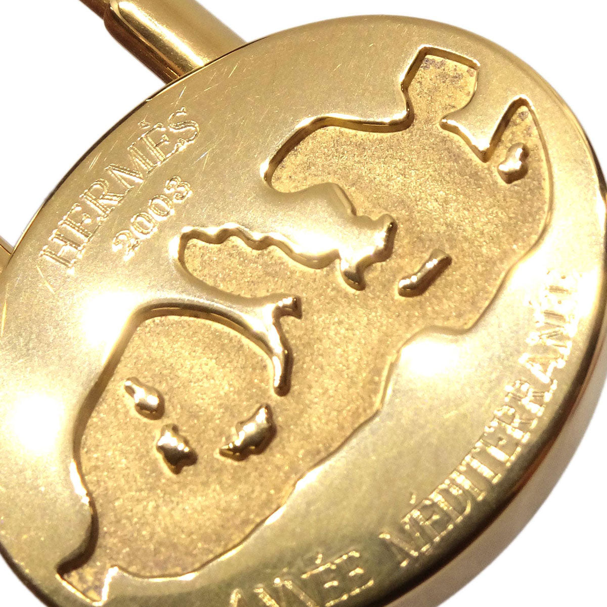 Hermes 2003 Mediterranean Cadena Padlock Gold