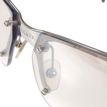 Chanel Sunglasses Eyewear Gray 62□12 115 Small Good