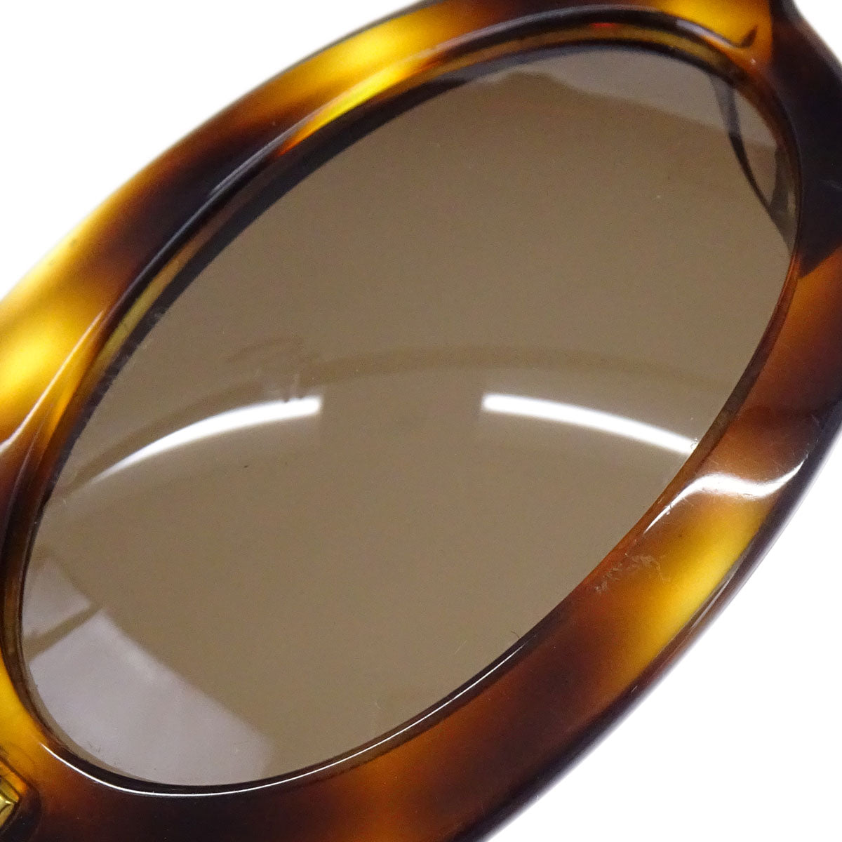 Chanel Sunglasses Eyewear Brown 52□19 135 Small Good