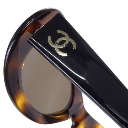 Chanel Sunglasses Eyewear Brown 52□19 135 Small Good