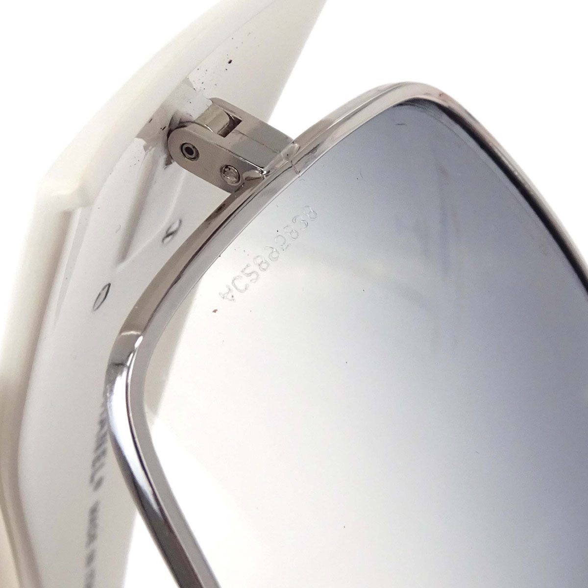Chanel Sunglasses Eyewear Gray 66□16 130 Small Good