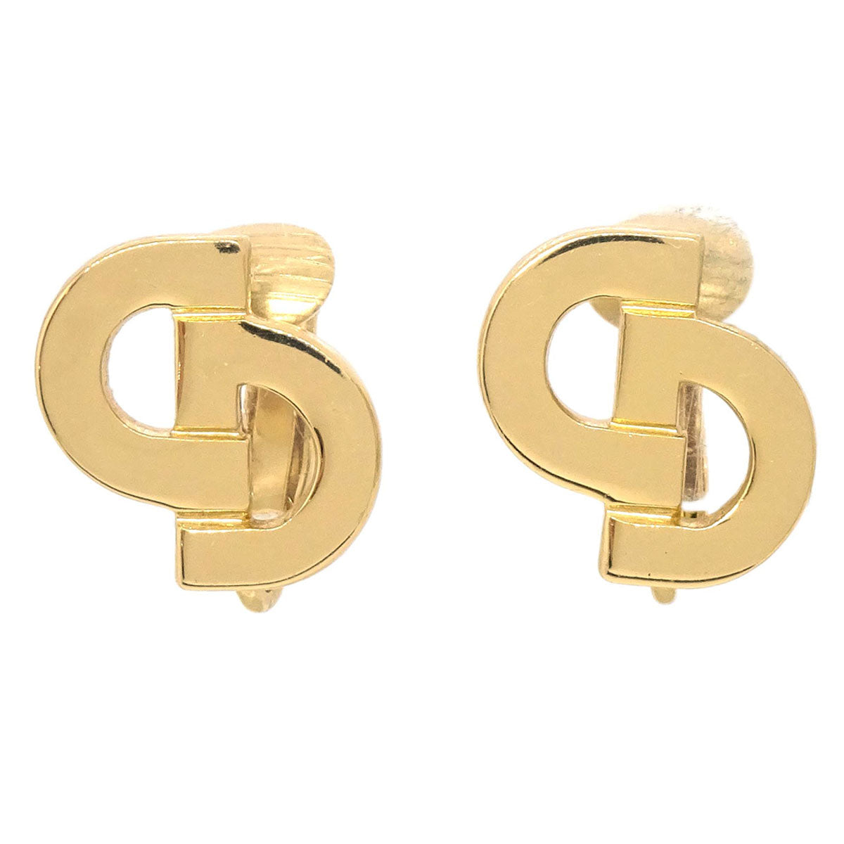 Christian Dior Clip-On Earrings Gold