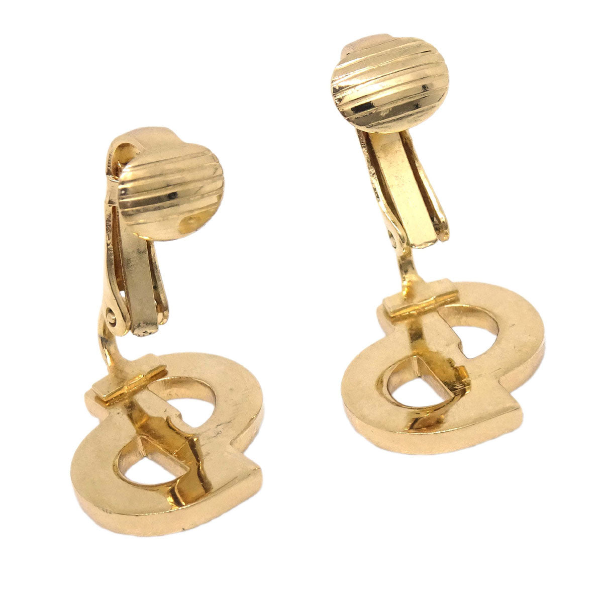 Christian Dior Clip-On Earrings Gold
