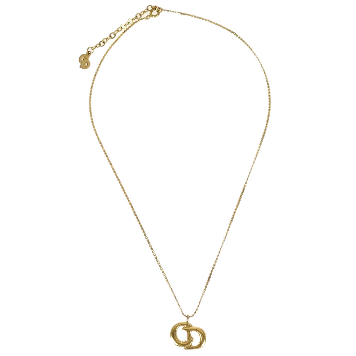 Christian Dior Necklace Pendant Gold