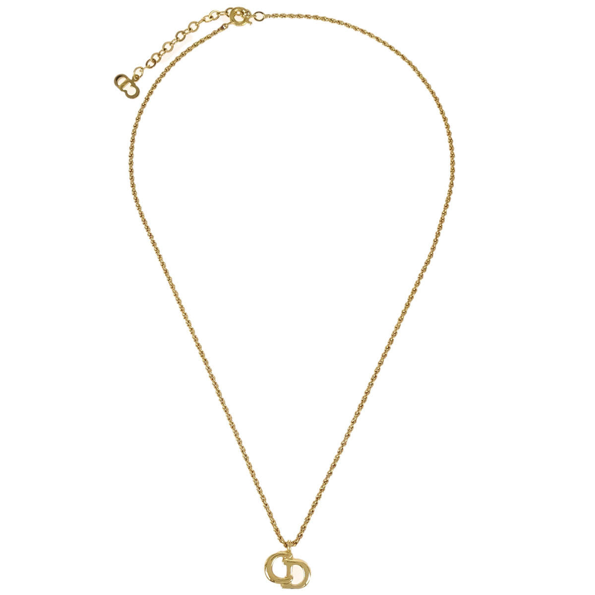 Christian Dior Necklace Pendant Gold
