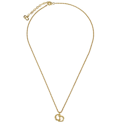 Christian Dior Necklace Pendant Gold