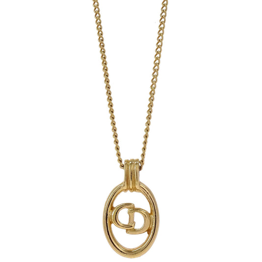 Christian Dior Necklace Pendant Gold