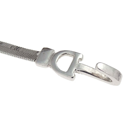 Christian Dior Necklace Pendant Silver