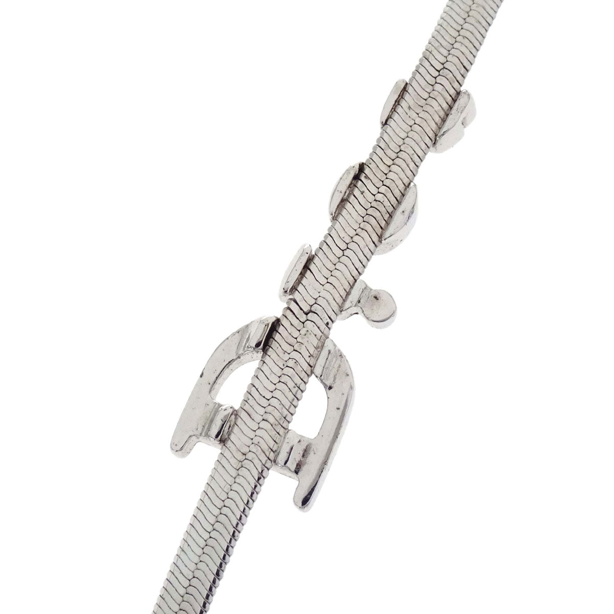 Christian Dior Necklace Pendant Silver