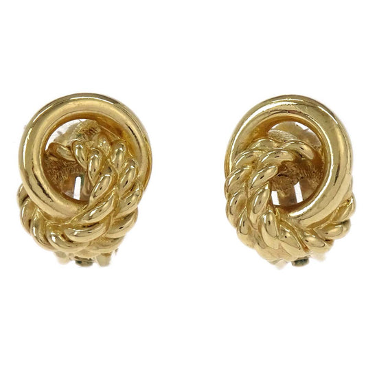 Christian Dior Clip-On Earrings Gold