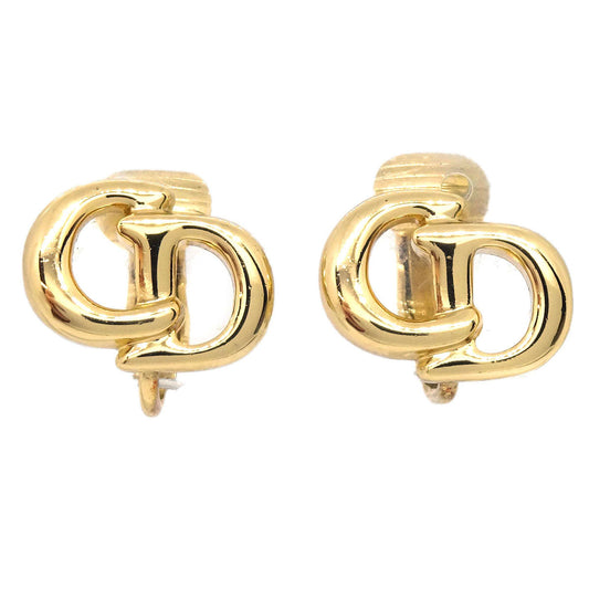 Christian Dior Clip-On Earrings Gold
