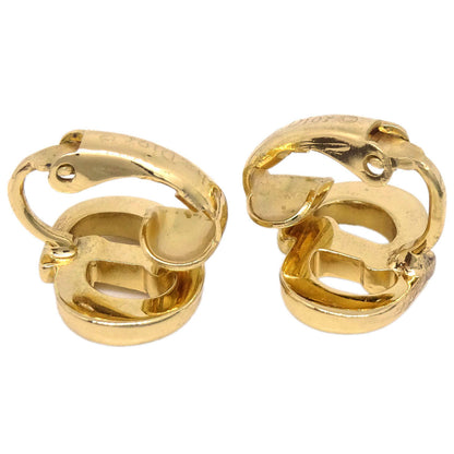 Christian Dior Clip-On Earrings Gold