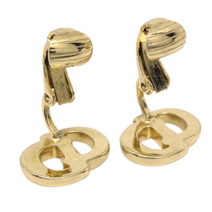 Christian Dior Clip-On Earrings Gold