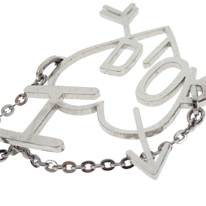 Christian Dior Arrow Heart Bracelet Silver