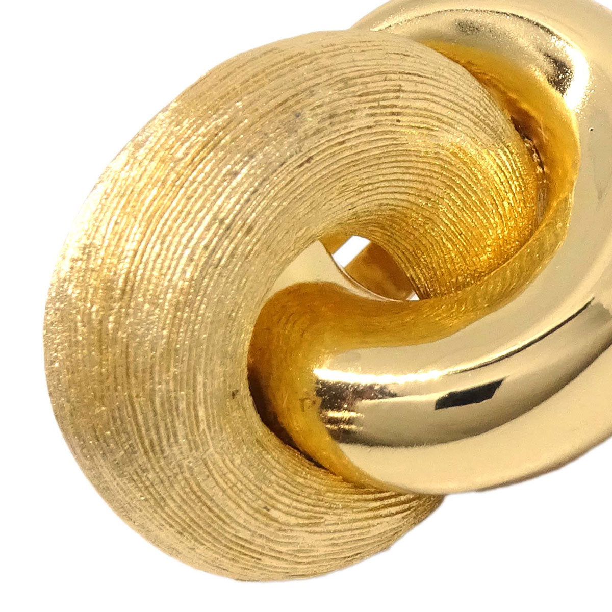 Christian Dior Clip-On Earrings Gold