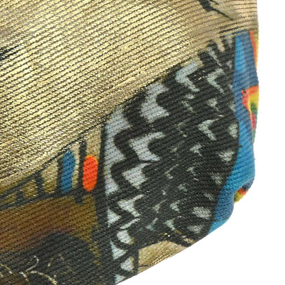 Chanel 2019 Gold Canvas Graffiti Street Spirit Waist Bag