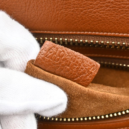 Celine Brown Luggage Micro Tote Handbag