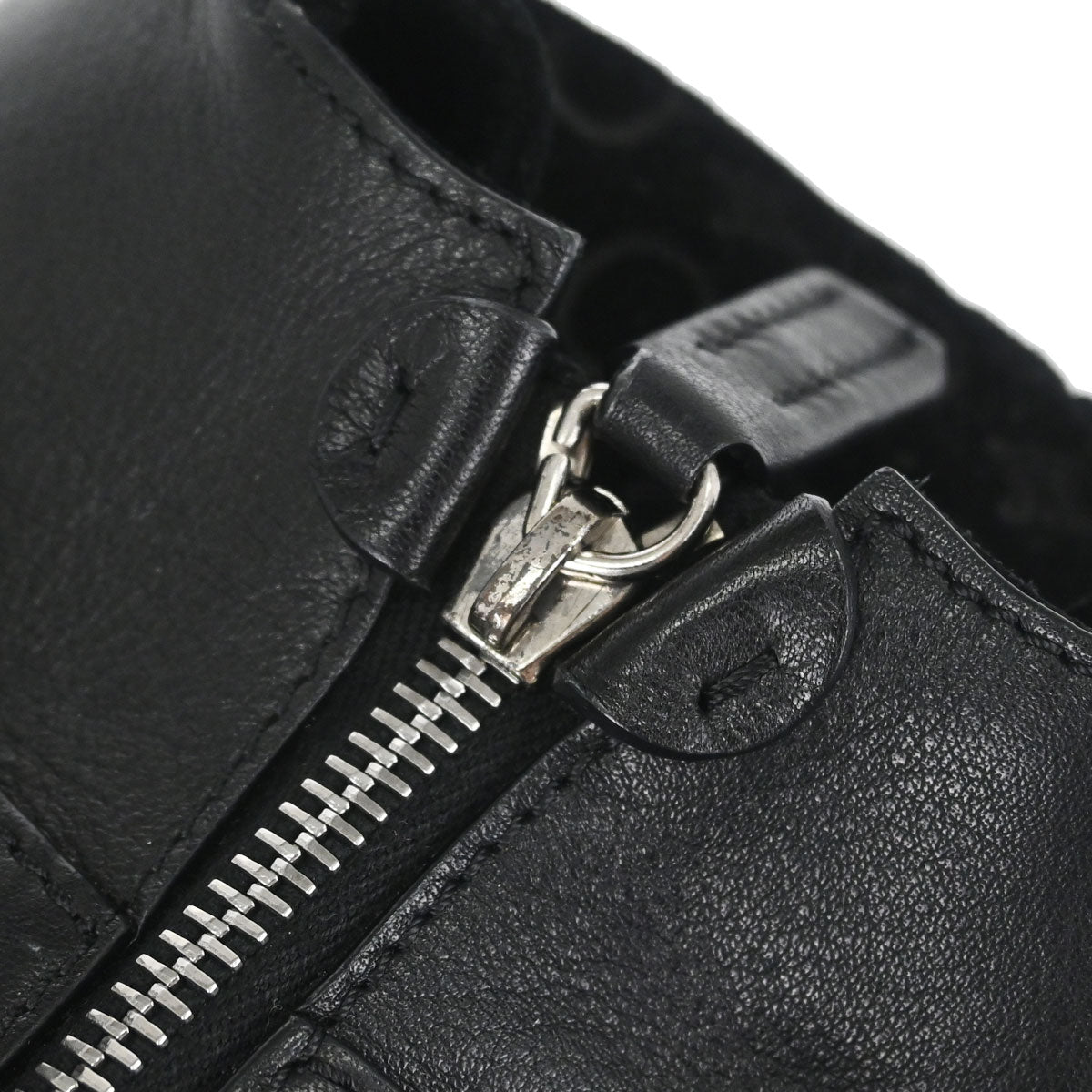 Celine Black Suede C Macadam Handbag